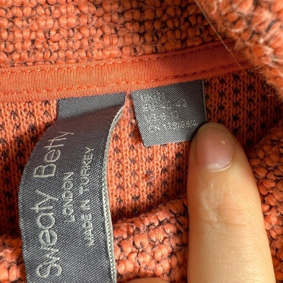 Sweaty Betty Restful Boucle Funnel Neck Sweatshirt - Picture 6 of 6